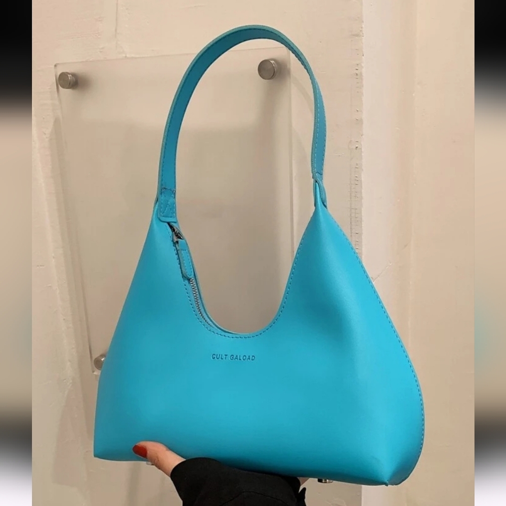 NWOT Aqua Hobo Bag Medium Blue Vibrant Blue Shoulder Bag Cult Gaload Gaia